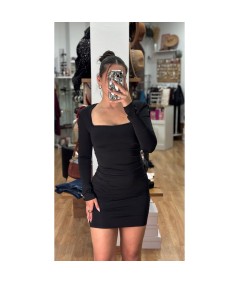 Vestido hombreras Zara