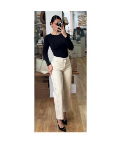 Pantalón Jean tachuelas